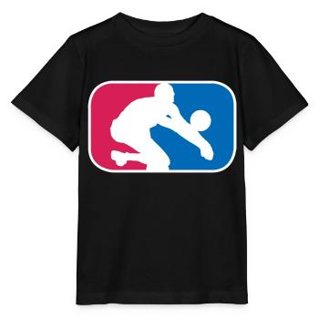 Volleyball Beachvolleyball Volley lustige Geschenk - Stanley/Stella Kinder T-Shirt MINI CREATOR  - Schwarz - Vorne - Mikhail (115cm)