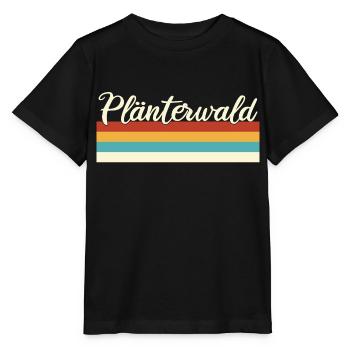Plänterwald - Treptow - Köpenick - Berlin - Retro - Stanley/Stella Kinder T-Shirt MINI CREATOR  - Schwarz - Vorne - Mikhail (115cm)