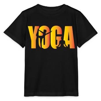 Yoga - Stanley/Stella MINI CREATOR Kids’ T-Shirt - black - Front - Mikhail (115cm)