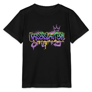 Kaiserslautern Deutschland Graffiti Spray Sprayer - Stanley/Stella Kinder T-Shirt MINI CREATOR  - Schwarz - Vorne - Mikhail (115cm)
