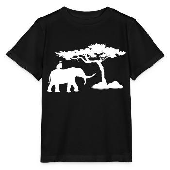 Safari Zoo Animal Safari Zoo - Stanley/Stella Kinder T-Shirt MINI CREATOR  - Schwarz - Vorne - Mikhail (115cm)