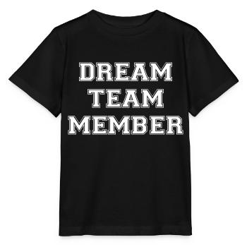 Team - Stanley/Stella Kinder T-Shirt MINI CREATOR  - Schwarz - Vorne - Mikhail (115cm)