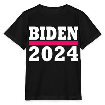 Joe biden 2024 - Stanley/Stella MINI CREATOR Kids’ T-Shirt - black - Front - Mikhail (115cm)