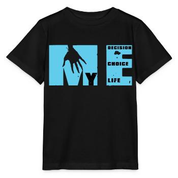MEtamorfose : choix, décision, vie - T-shirt bio MINI CREATOR Stanley/Stella Enfant - noir - Devant - Mikhail (115cm)
