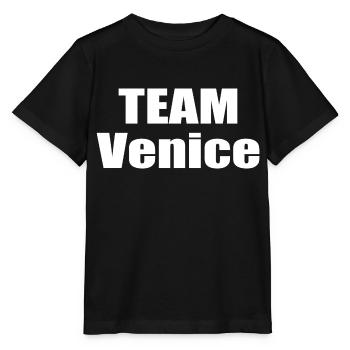 Équipe Venise - T-shirt bio MINI CREATOR Stanley/Stella Enfant - noir - Devant - Mikhail (115cm)