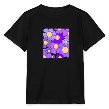 Blumen United - Stanley/Stella Kinder T-Shirt MINI CREATOR  - Schwarz - Vorne - Mikhail (115cm)
