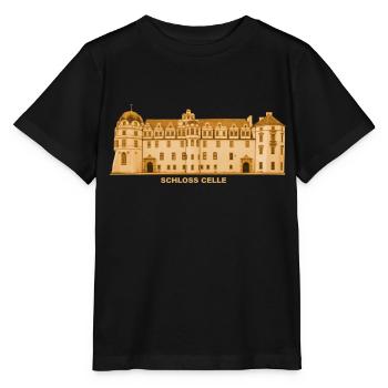 Celle Schloss Renaissance Barock Niedersachsen - Stanley/Stella Kinder T-Shirt MINI CREATOR  - Schwarz - Vorne - Mikhail (115cm)