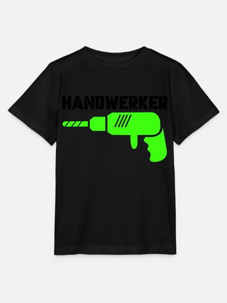 handwerker - Stanley/Stella Kinder T-Shirt MINI CREATOR  - Schwarz