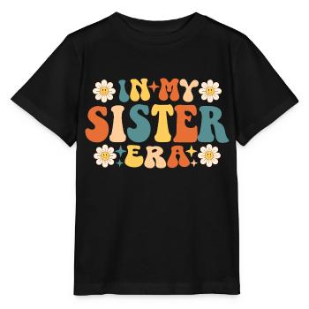 In My Sister Era - Stanley/Stella MINI CREATOR Kids’ T-Shirt - black - Front - Mikhail (115cm)