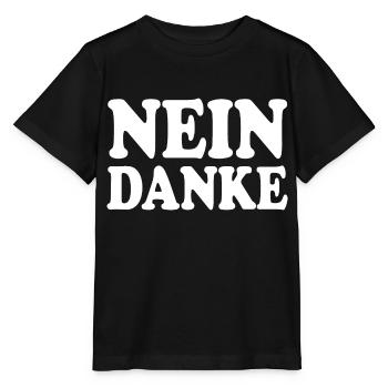 Nein danke - Stanley/Stella Kinder T-Shirt MINI CREATOR  - Schwarz - Vorne - Mikhail (115cm)