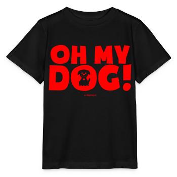 Oh mein Hund! - Stanley/Stella Kinder T-Shirt MINI CREATOR  - Schwarz - Vorne - Mikhail (115cm)