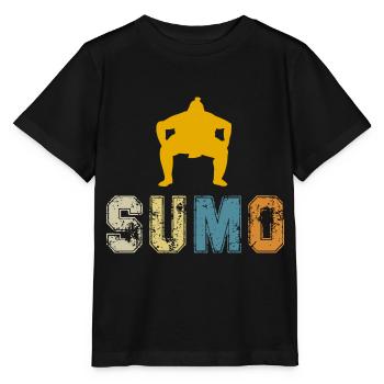 Sumo - Stanley/Stella Kinder T-Shirt MINI CREATOR  - Schwarz - Vorne - Mikhail (115cm)