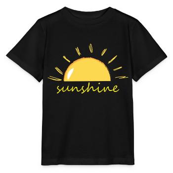 Sunshine - Stanley/Stella MINI CREATOR Kids’ T-Shirt - black - Front - Mikhail (115cm)