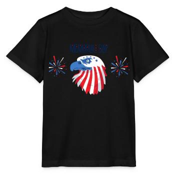 Memorial Day - Stanley/Stella MINI CREATOR Kids’ T-Shirt - black - Front - Mikhail (115cm)