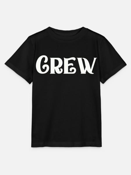 crew - Stanley/Stella Kinder T-Shirt MINI CREATOR - Schwarz