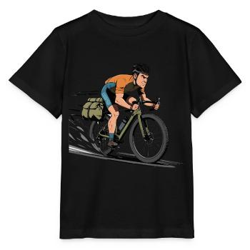 Cycliste Vélo de route Vélo de route Vélo de route - T-shirt bio MINI CREATOR Stanley/Stella Enfant - noir - Devant - Mikhail (115cm)