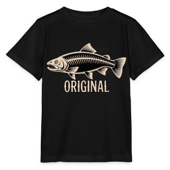 FISH ORIGINAL - Stanley/Stella MINI CREATOR Kids’ T-Shirt - black - Front - Mikhail (115cm)