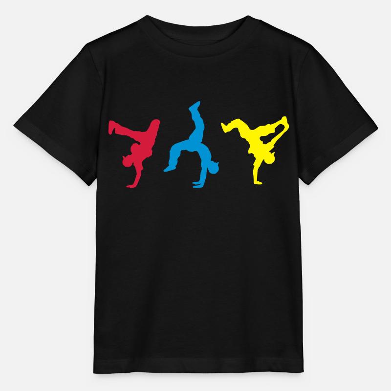 bboys colorfull - Stanley/Stella Kinder T-Shirt MINI CREATOR  - Schwarz