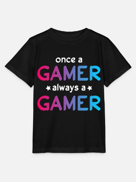 Jugadores - Stanley/Stella T-shirt MINI CREATOR til børn - sort