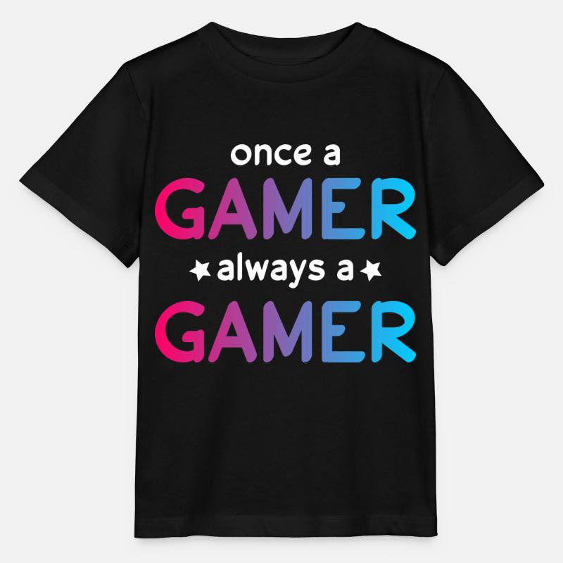 Gamers - T-shirt bio MINI CREATOR Stanley/Stella Enfant - noir