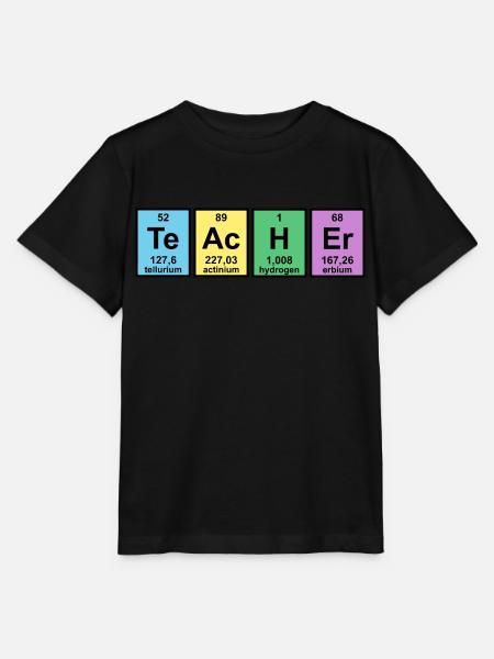Chemistry teacher - Stanley/Stella MINI CREATOR Kids’ T-Shirt - black