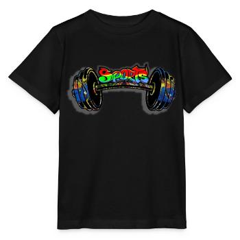 Sports - Stanley/Stella MINI CREATOR Kids’ T-Shirt - black - Front - Mikhail (115cm)