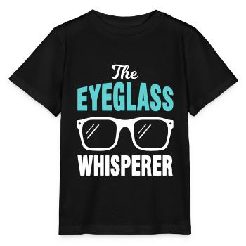 Optiker Augenoptiker Augenarzt - Stanley/Stella Kinder T-Shirt MINI CREATOR  - Schwarz - Vorne - Mikhail (115cm)