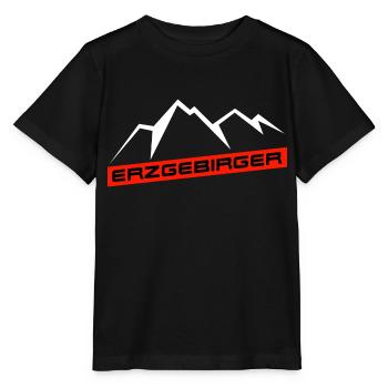 Erzgebirger - Stanley/Stella Kinder T-Shirt MINI CREATOR  - Schwarz - Vorne - Mikhail (115cm)