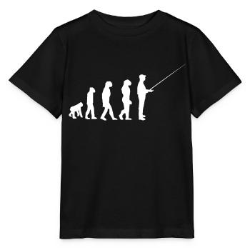 Entwicklung der Fischerei - Stanley/Stella Kinder T-Shirt MINI CREATOR  - Schwarz - Vorne - Mikhail (115cm)