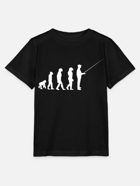 Entwicklung der Fischerei - Stanley/Stella Kinder T-Shirt MINI CREATOR - Schwarz