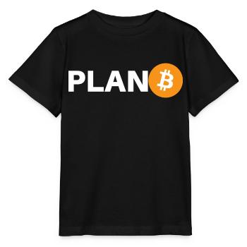 BITCOIN - Stanley/Stella MINI CREATOR Kids’ T-Shirt - black - Front - Mikhail (115cm)