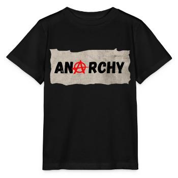 Anarchy - Stanley/Stella MINI CREATOR Kids’ T-Shirt - black - Front - Mikhail (115cm)