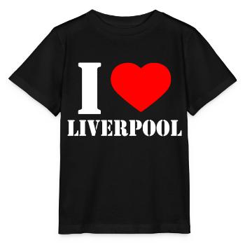 Liverpool - Stanley/Stella MINI CREATOR Kids’ T-Shirt - black - Front - Mikhail (115cm)