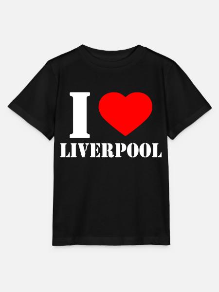 Liverpool - Stanley/Stella Kinder T-Shirt MINI CREATOR - Schwarz