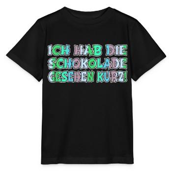 schülerin bäckerei lustige sprüche bonbonniere - Stanley/Stella Kinder T-Shirt MINI CREATOR  - Schwarz - Vorne - Mikhail (115cm)
