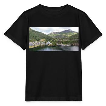 Hellesylt panorama vie - Stanley/Stella Kinder T-Shirt MINI CREATOR  - Schwarz - Vorne - Mikhail (115cm)