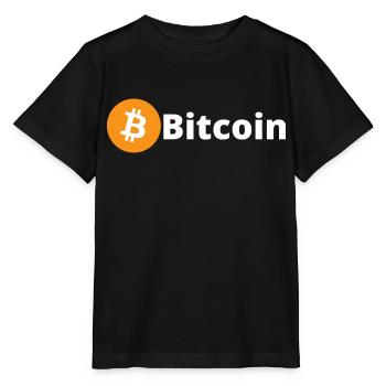 Bitcoin - Stanley/Stella MINI CREATOR Kids’ T-Shirt - black - Front - Mikhail (115cm)