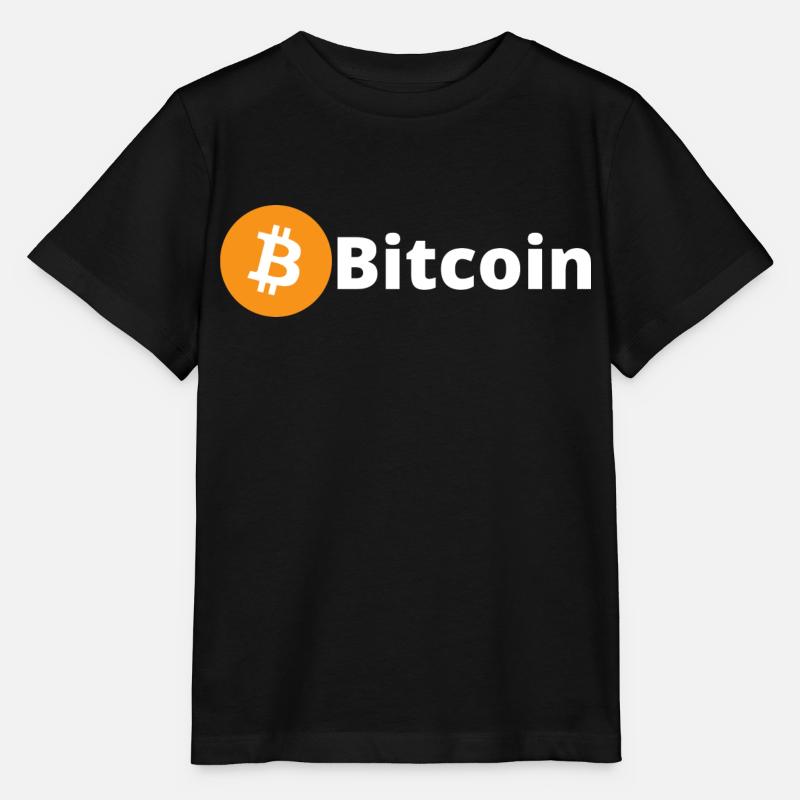 Bitcoin - Stanley/Stella MINI CREATOR Kids’ T-Shirt - black