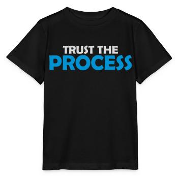 faire confiance au processus Devis - T-shirt bio MINI CREATOR Stanley/Stella Enfant - noir - Devant - Mikhail (115cm)