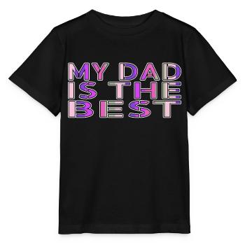 voyage en famille fête de famille bitcoin miner idée cadeau - T-shirt bio MINI CREATOR Stanley/Stella Enfant - noir - Devant - Mikhail (115cm)
