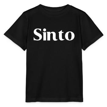 Sinto - White Font - Stanley/Stella MINI CREATOR Kids’ T-Shirt - black - Front - Mikhail (115cm)