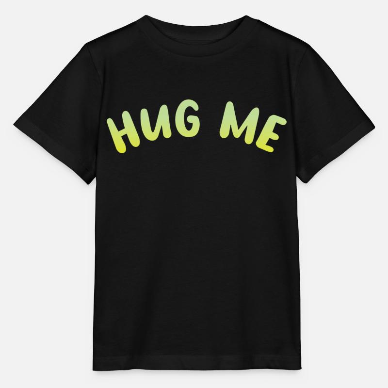 hug me - Stanley/Stella Kinder T-Shirt MINI CREATOR  - Schwarz
