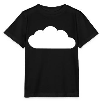 Weather Cloud Clouds Rain Sky Vector 7 - Stanley/Stella MINI CREATOR Kids’ T-Shirt - black - Front - Mikhail (115cm)