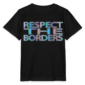 Anti Guerre Contre-culture Idée cadeau Famille Heureuse - T-shirt bio MINI CREATOR Stanley/Stella Enfant - noir - Devant - Mikhail (115cm)
