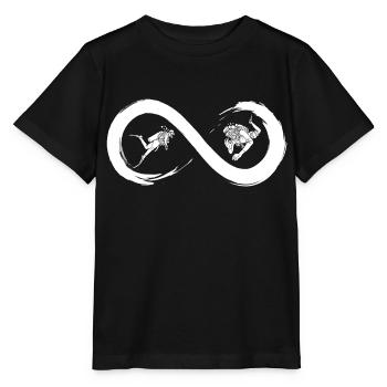 Tauchen bis ins Unendliche - Stanley/Stella Kinder T-Shirt MINI CREATOR  - Schwarz - Vorne - Mikhail (115cm)