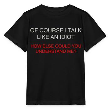 OF COURSE - Stanley/Stella MINI CREATOR Kids’ T-Shirt - black - Front - Mikhail (115cm)
