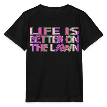 Golf Clubs FunnyGolf Shirt Golf Swing Golfmom Joke - Stanley/Stella MINI CREATOR Kids’ T-Shirt - black - Front - Mikhail (115cm)
