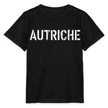 AUTRICHE - T-shirt bio MINI CREATOR Stanley/Stella Enfant - noir - Devant - Mikhail (115cm)