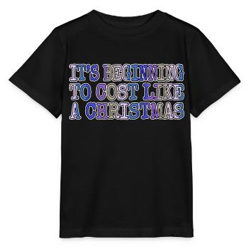 Dinosaure Lune Drôle Bday Barbes Cadeau Blague Citation - T-shirt bio MINI CREATOR Stanley/Stella Enfant - noir - Devant - Mikhail (115cm)