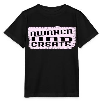 learning present birthday present birthday quote - Stanley/Stella MINI CREATOR Kids’ T-Shirt - black - Front - Mikhail (115cm)